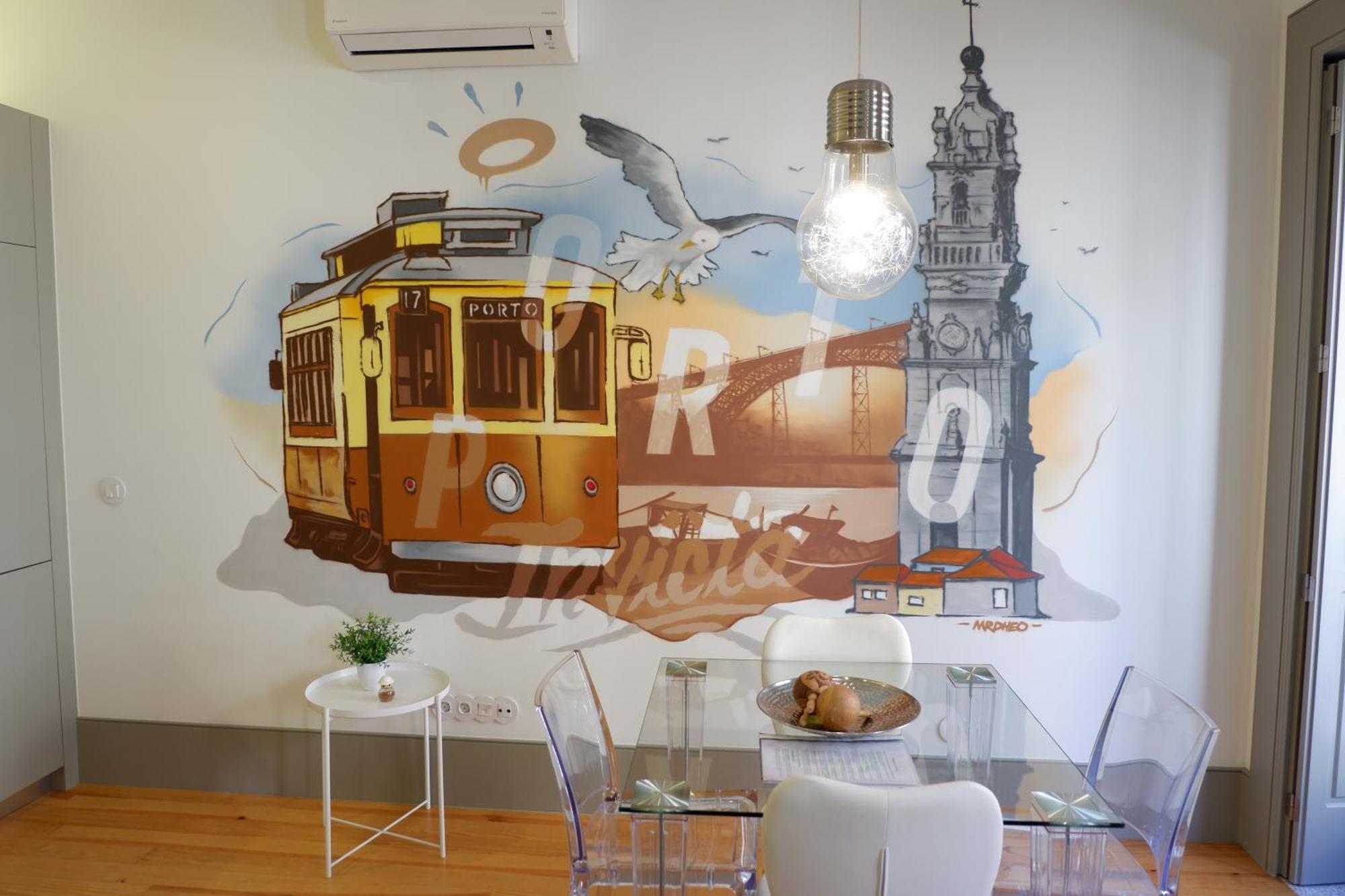 Porto Urban Art Trindade Daire Dış mekan fotoğraf